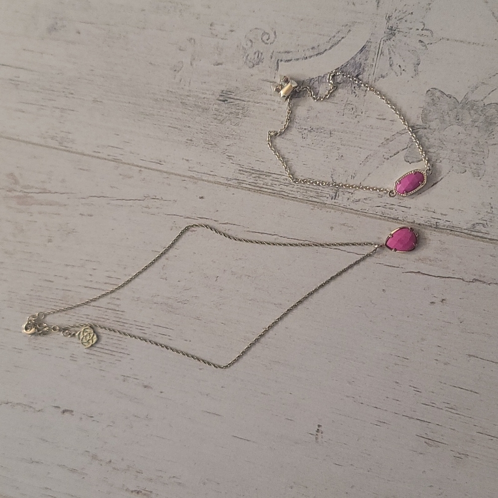 Kendra scott pink stone bracelet & Bracelet